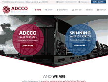 Tablet Screenshot of adcco.com